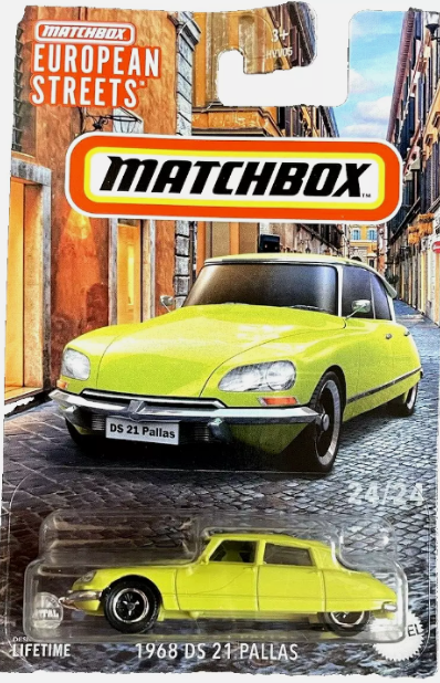 Matchbox Avrupa Araçları Serisi 1968 DS 21 Pallas HVV05-HVV41