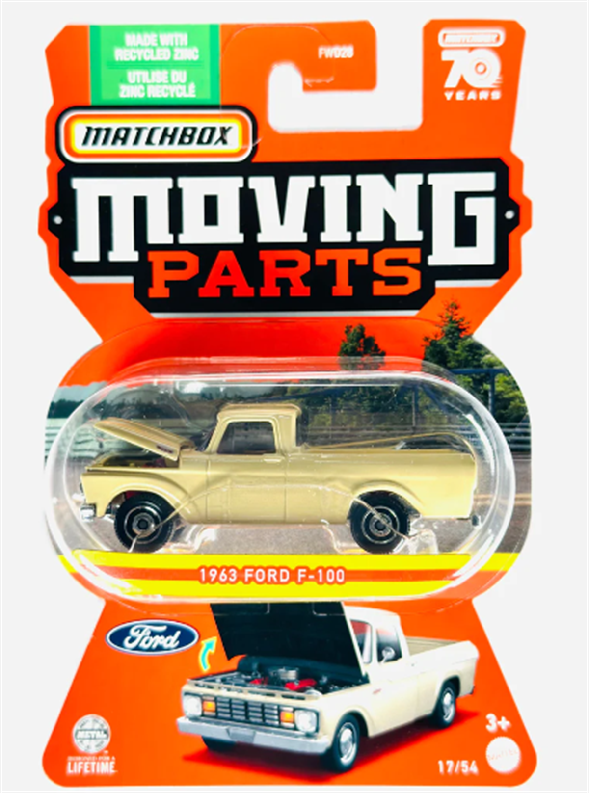 Matchbox Moving Parts 1963 Ford F-100