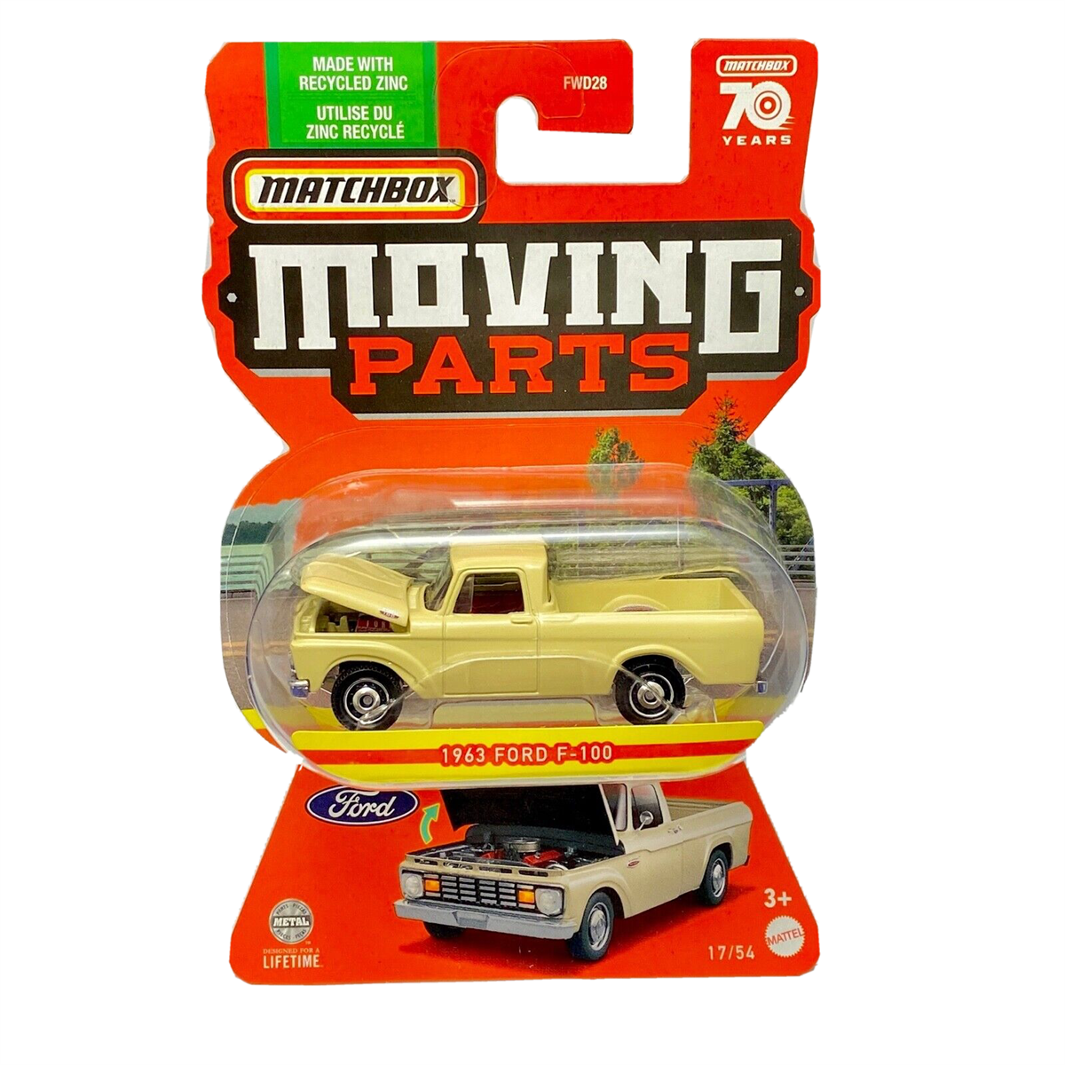 Matchbox Moving Parts 1963 Ford F-100