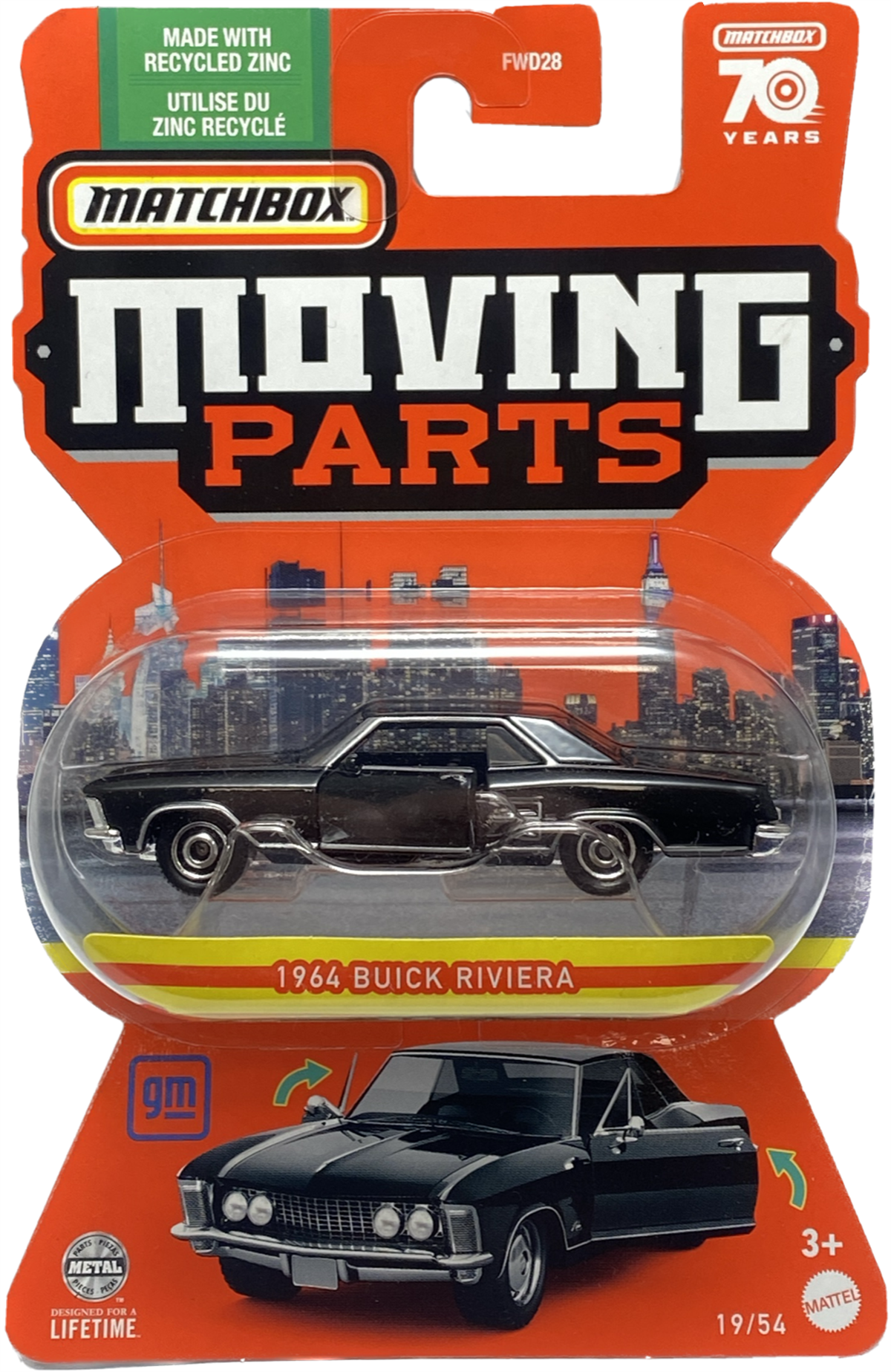 Matchbox  Moving Parts 1964 Buick Riviera