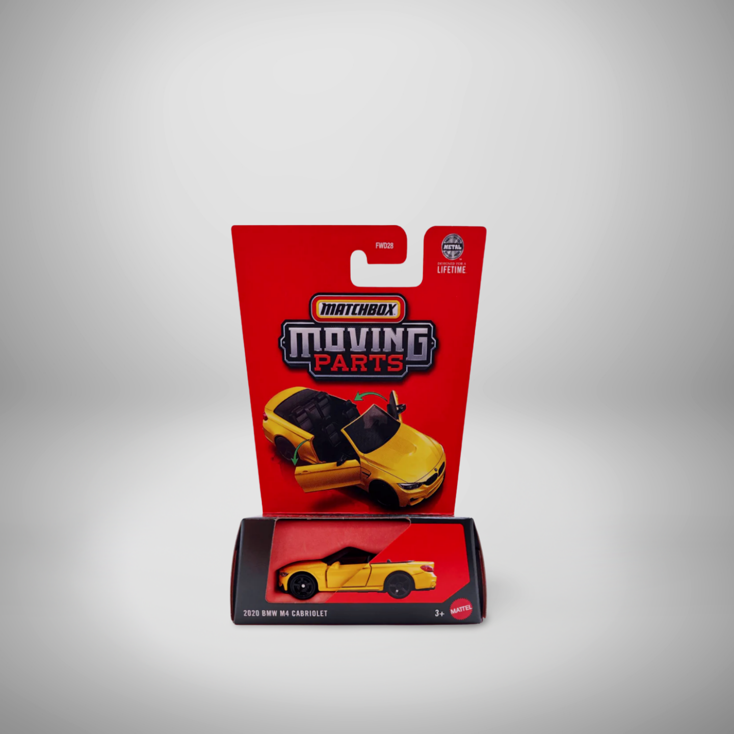 Matchbox Moving Parts 2020 BMW M4 Cabriolet