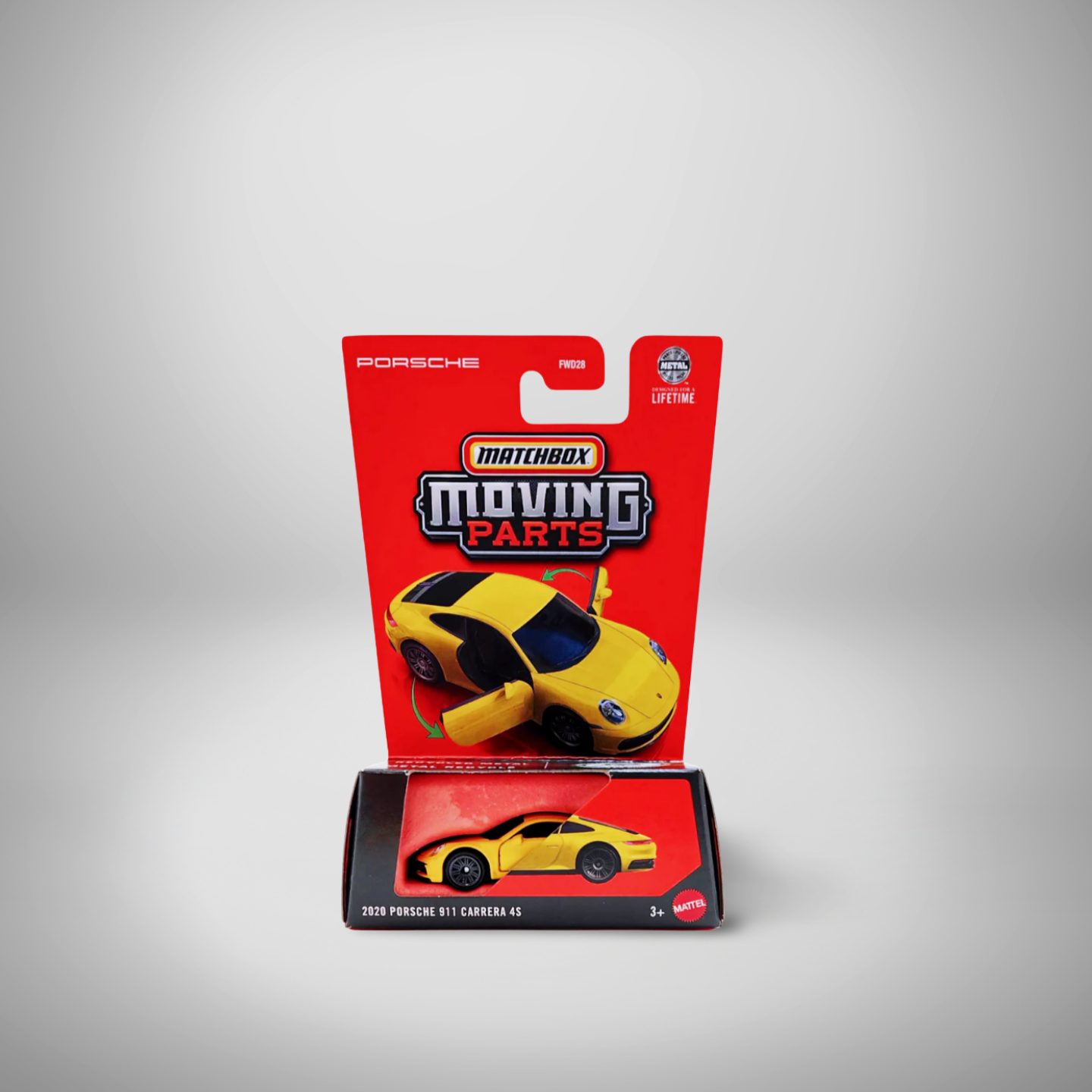 Matchbox Moving Parts 2020 Porsche 911 Carrera 4S