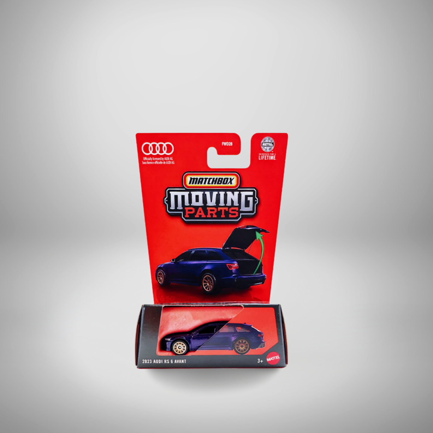 Matchbox Moving Parts 2023 Audi RS 6 Avant