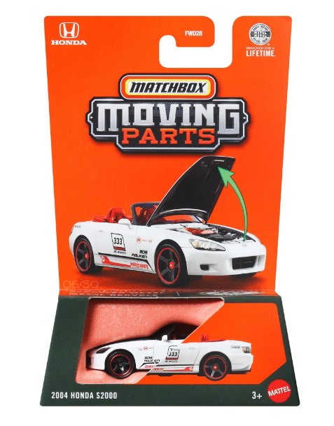 Matchbox Moving Parts 2024 Honda S2000 FWD25 - JHV48