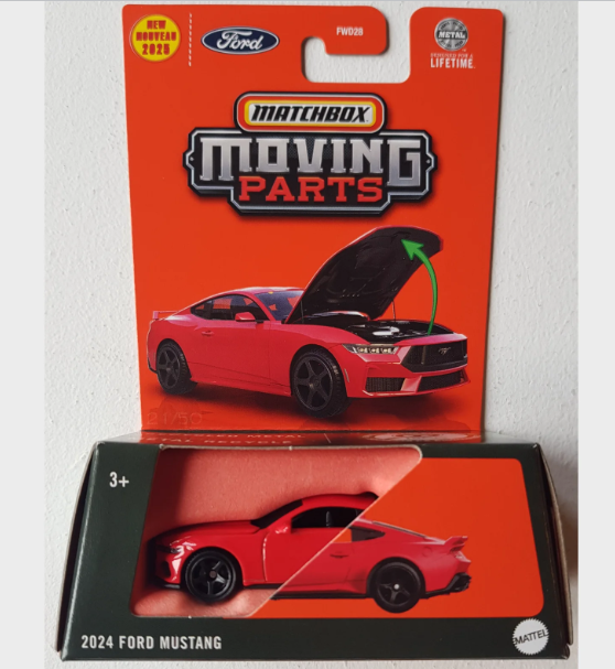 Matchbox Moving Parts Arabalar 2024 Ford Mustang FWD28