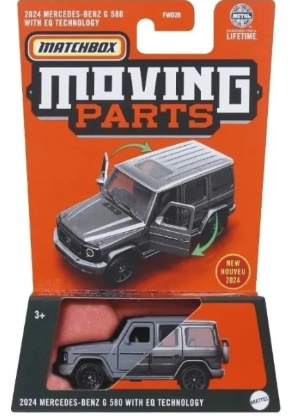 Matchbox Moving Parts Arabalar 2024 Mercedes-Benz G 580 with EQ Technology