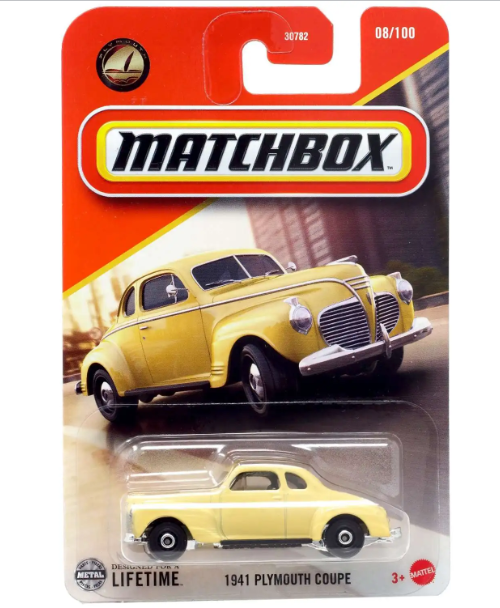 Matchbox Tekli Arabalar 1941 Plymouth Coupe