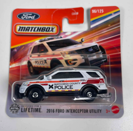 Matchbox Tekli Arabalar 2016 Ford İnterceptor Utility