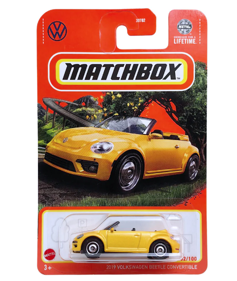Matchbox Tekli Arabalar 2019 Volkswagen Beetle Covertible