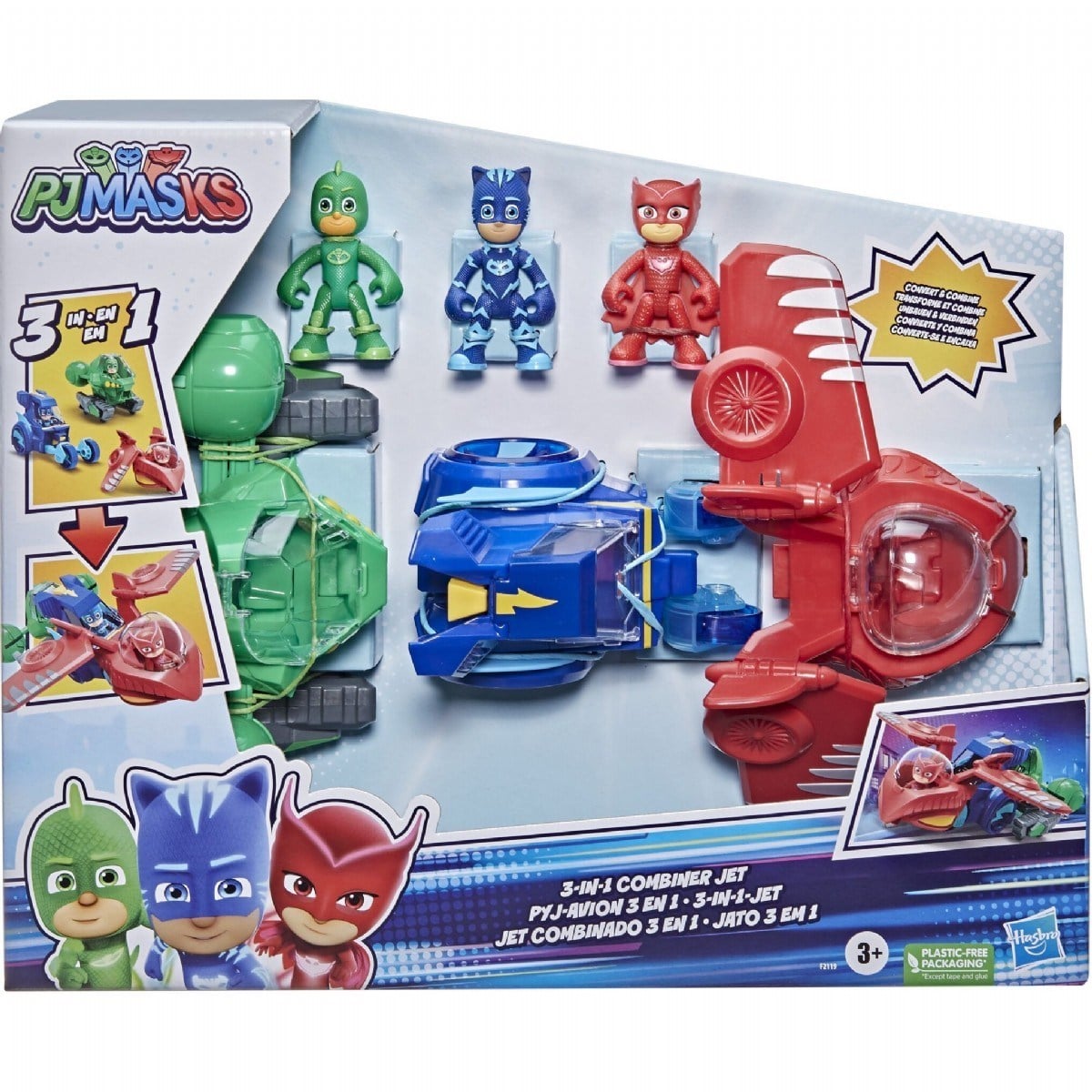 Pj Masks Üçü Bir Arada Jet F2119