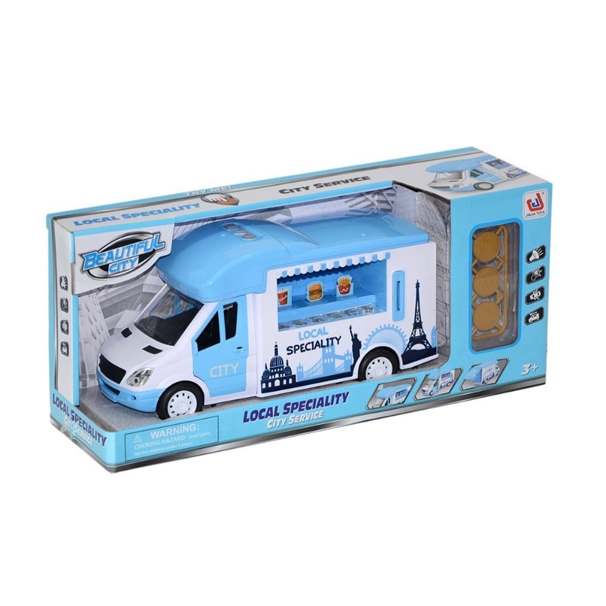 Sesli Işıklı Hamburger Arabası