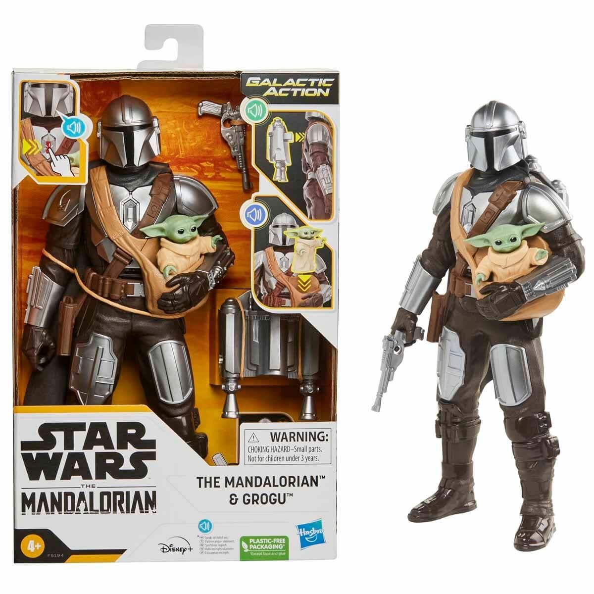 Star Wars Mandalorian & Grogu İnteraktif Figür