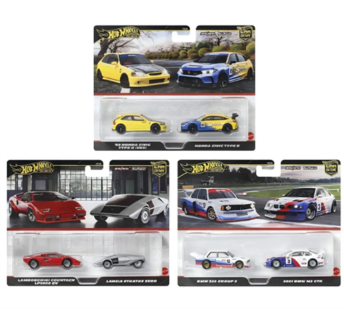 HW COOL CLASSICS PASSION カード違い 2台セット Hot Wheels Premium Car Culture, Set of 2 Ford Mustang - Luna Toyverse
