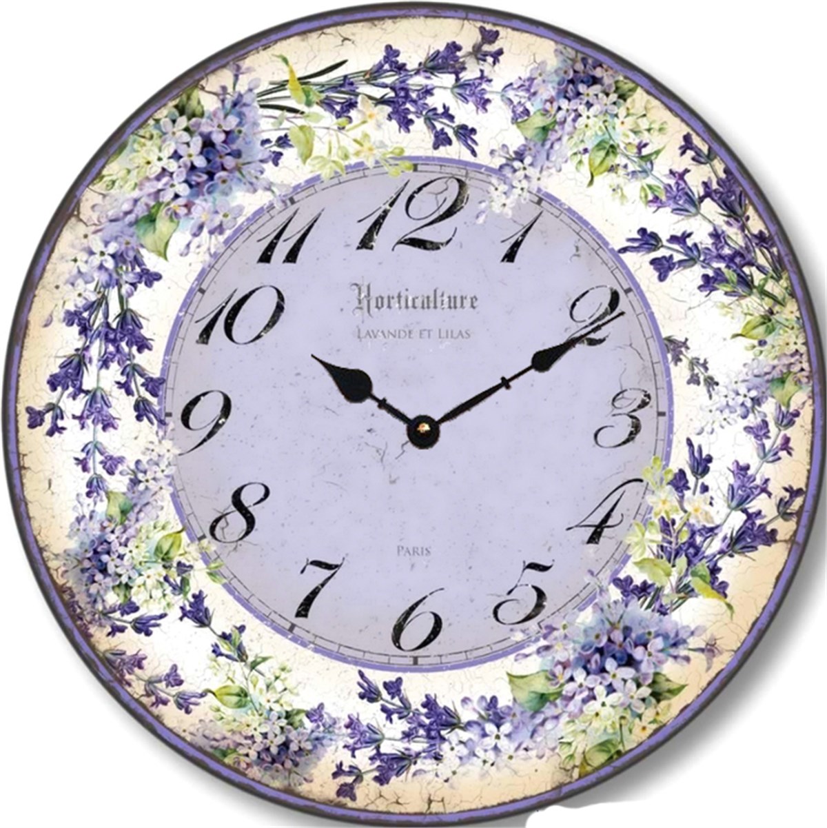 Ahşap Retro Duvar Saati 