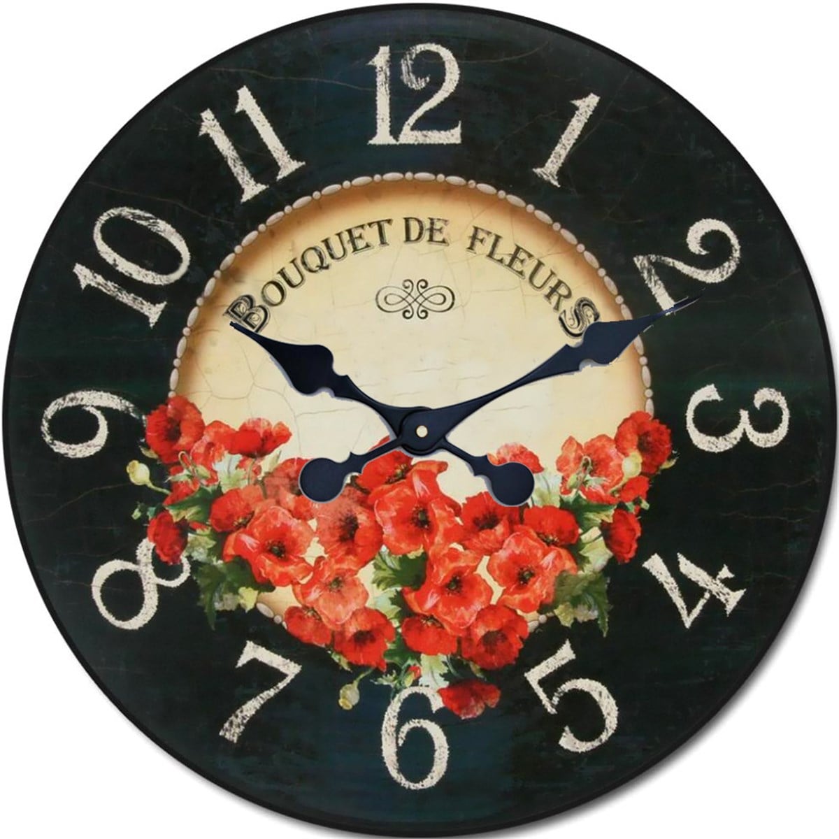 Ahşap Retro Duvar Saati 