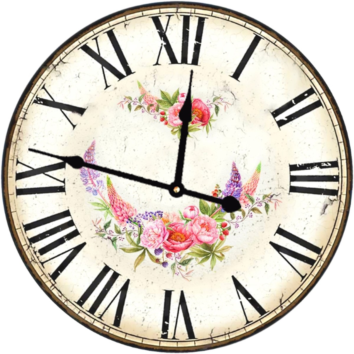 Ahşap Retro Duvar Saati 