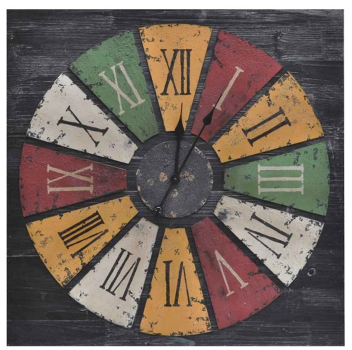 Ahşap Retro Duvar Saati 