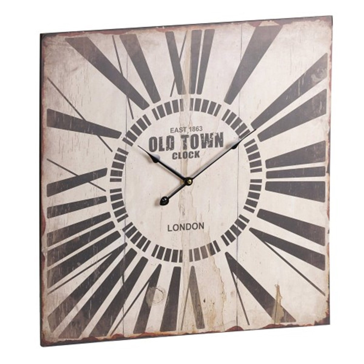 Ahşap Retro Duvar Saati 