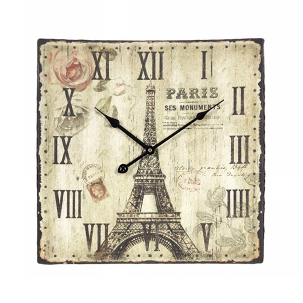 Ahşap Retro Duvar Saati 