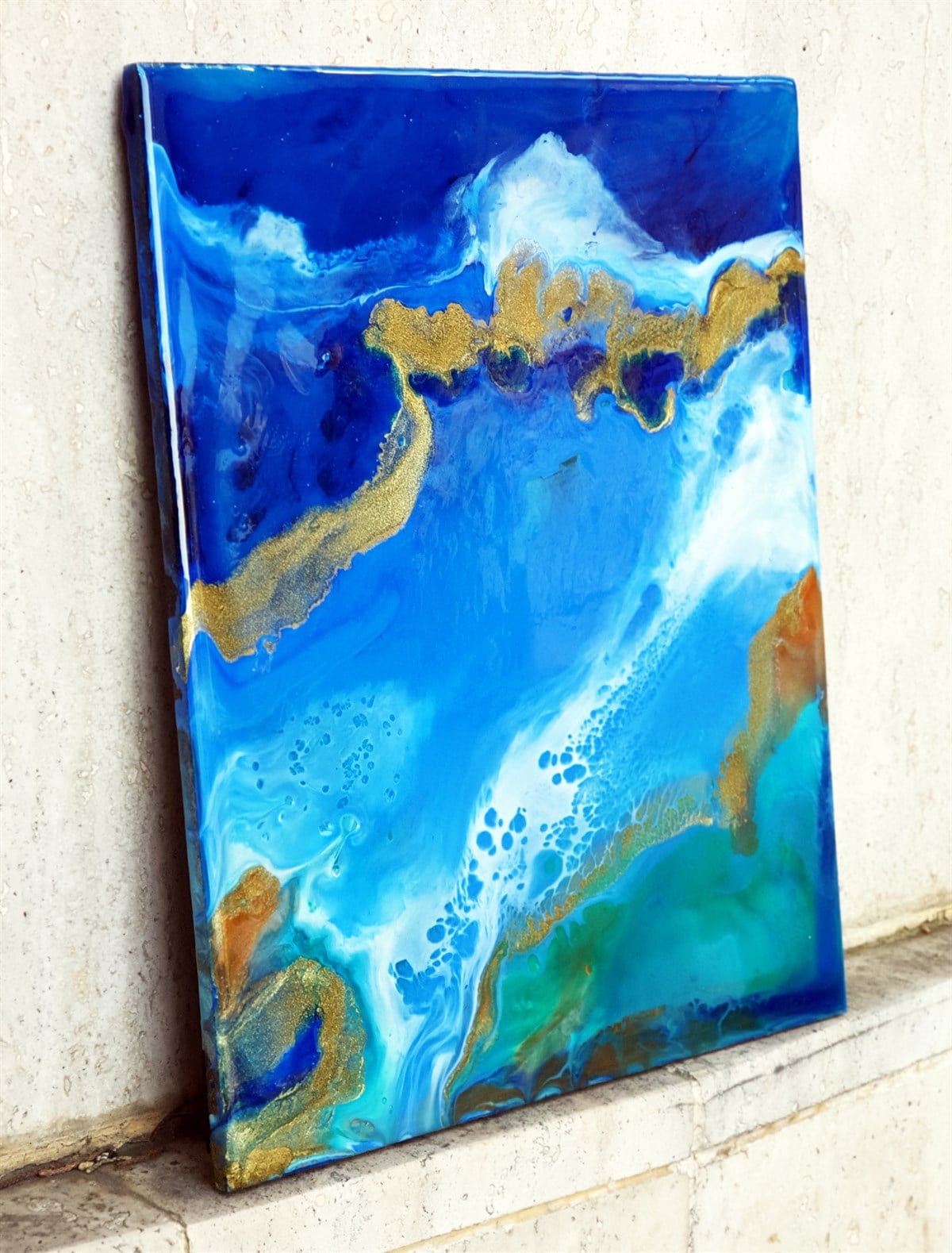 Markakanvas Epoksi (epoxy) Dekoratif Duvar Panosu