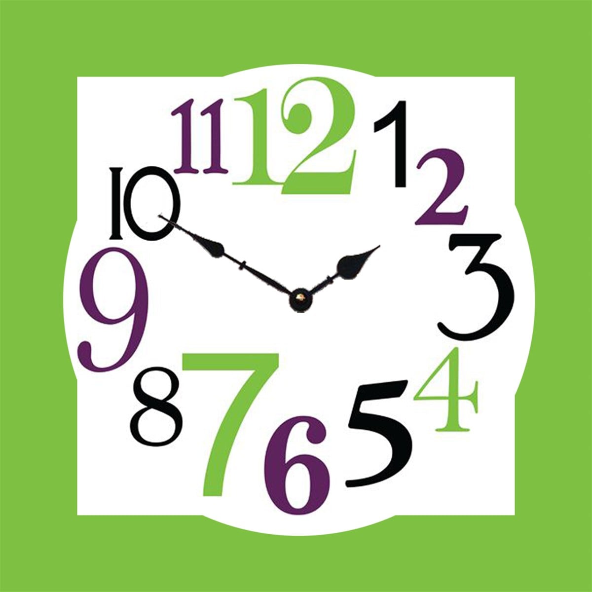 Markakanvas Kare Duvar Saati