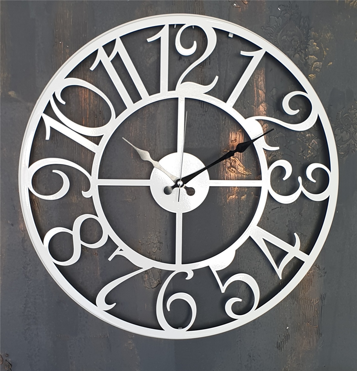 Markakanvas Metal Duvar Saati  ( Çap 50 cm -Çap 80 cm )