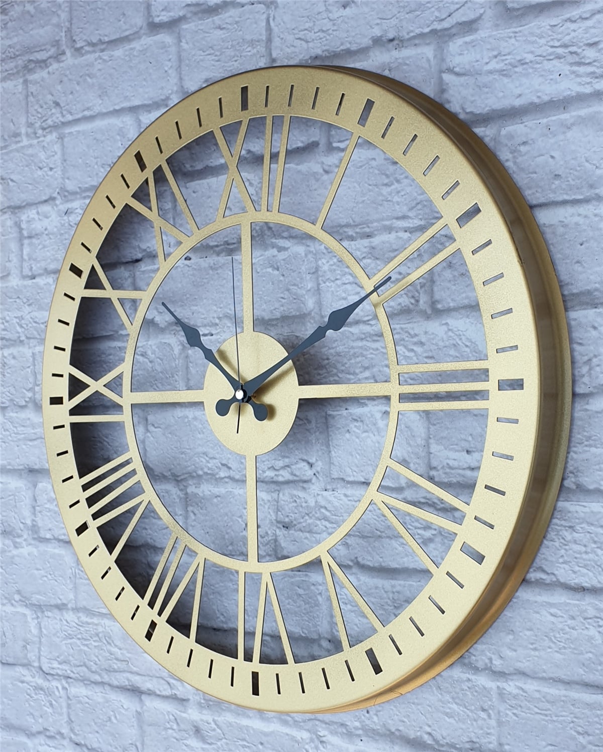 Markakanvas Metal Duvar Saati  ( Çap 50 cm -Çap 80 cm )