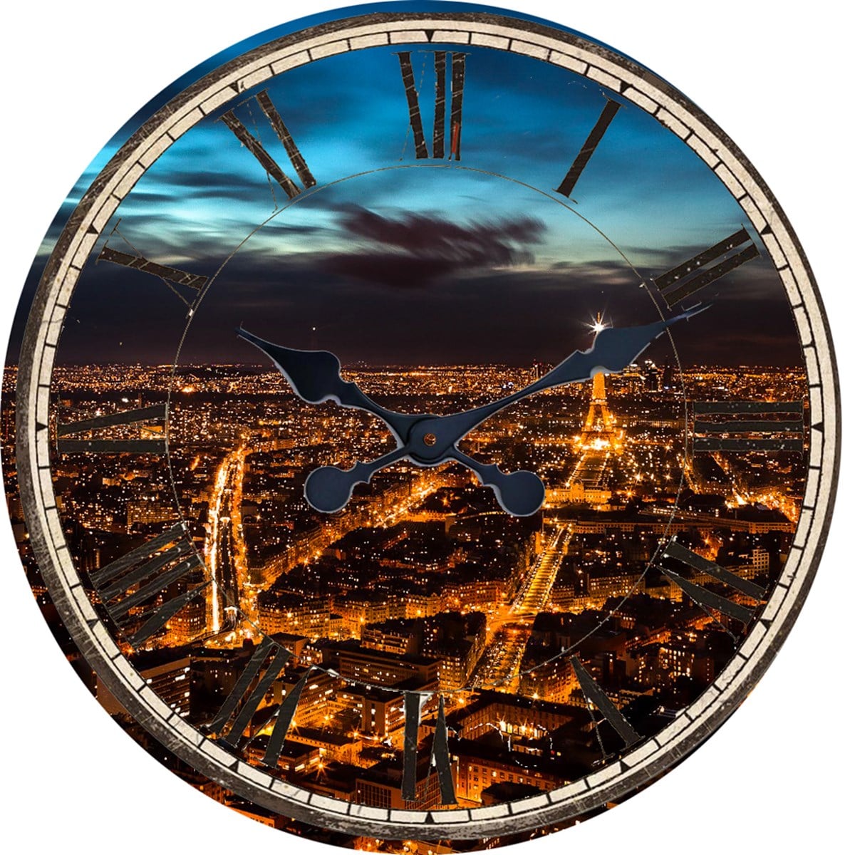 Markakanvas Yuvarlak Duvar Saati