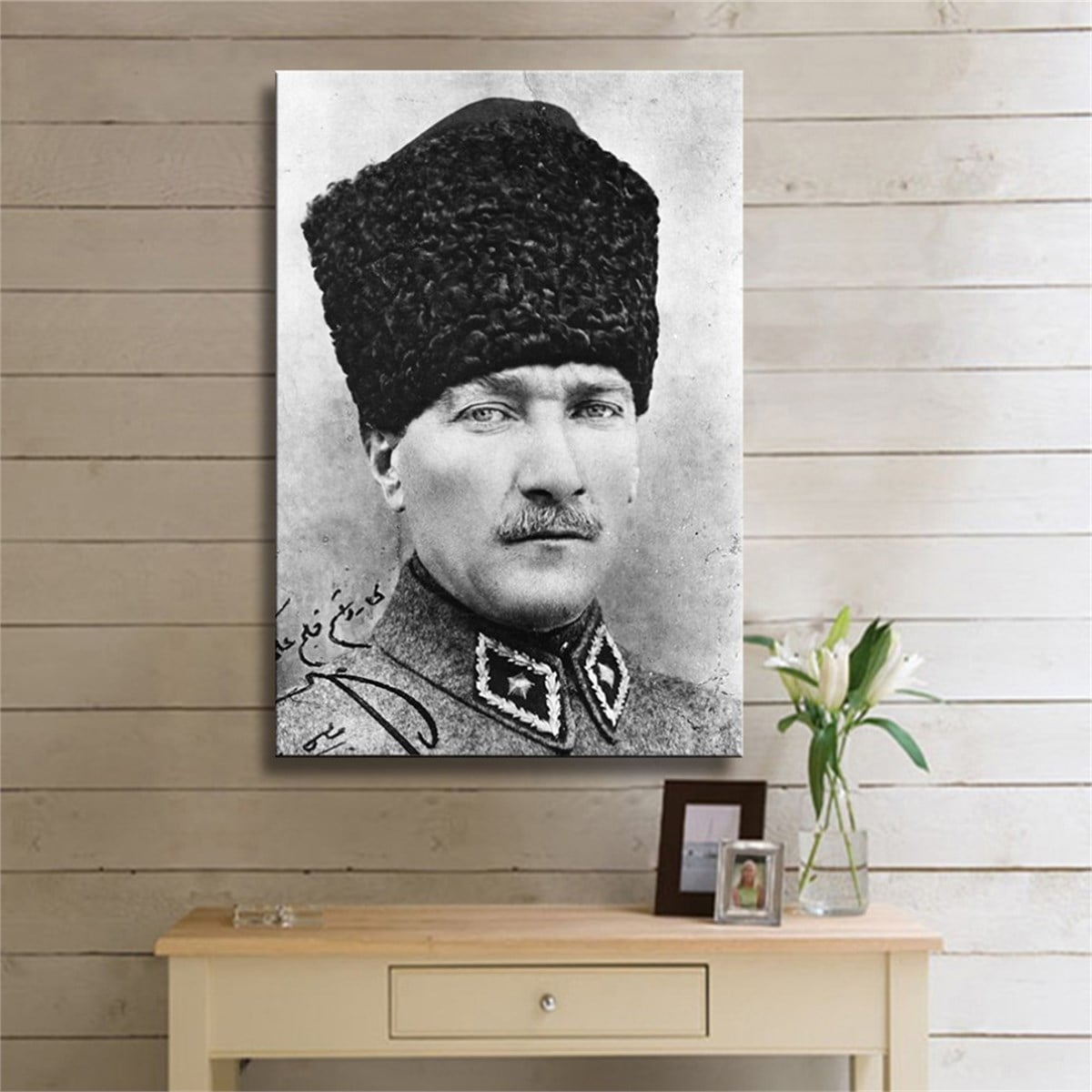Atatürk Kanvas Tablo