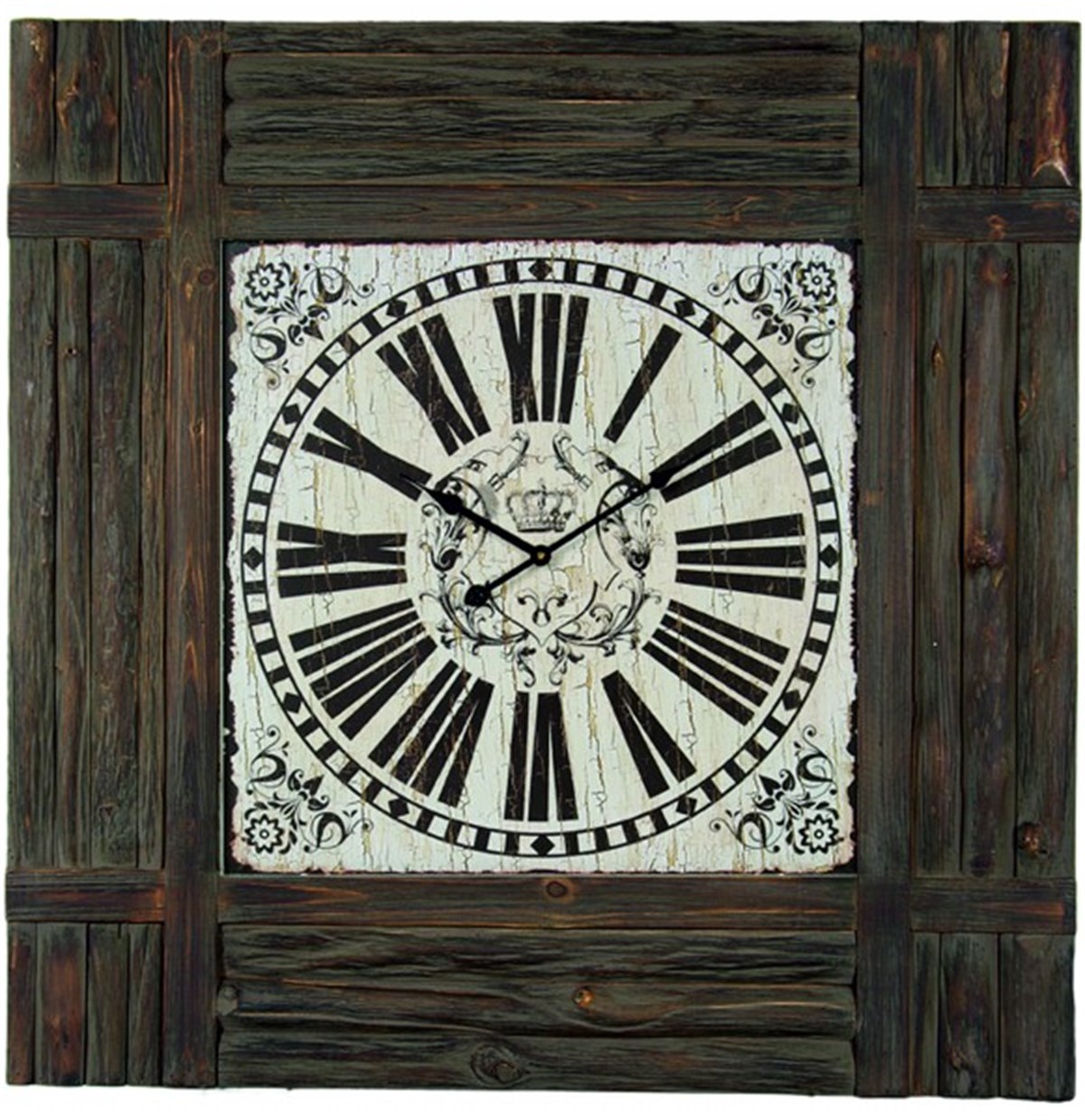 Ahşap Retro Duvar Saati 