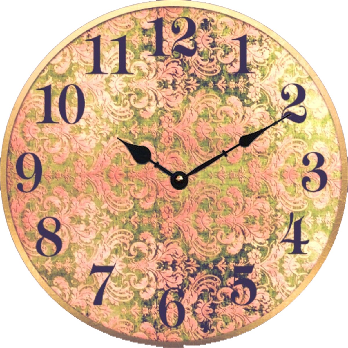 Ahşap Retro Duvar Saati 