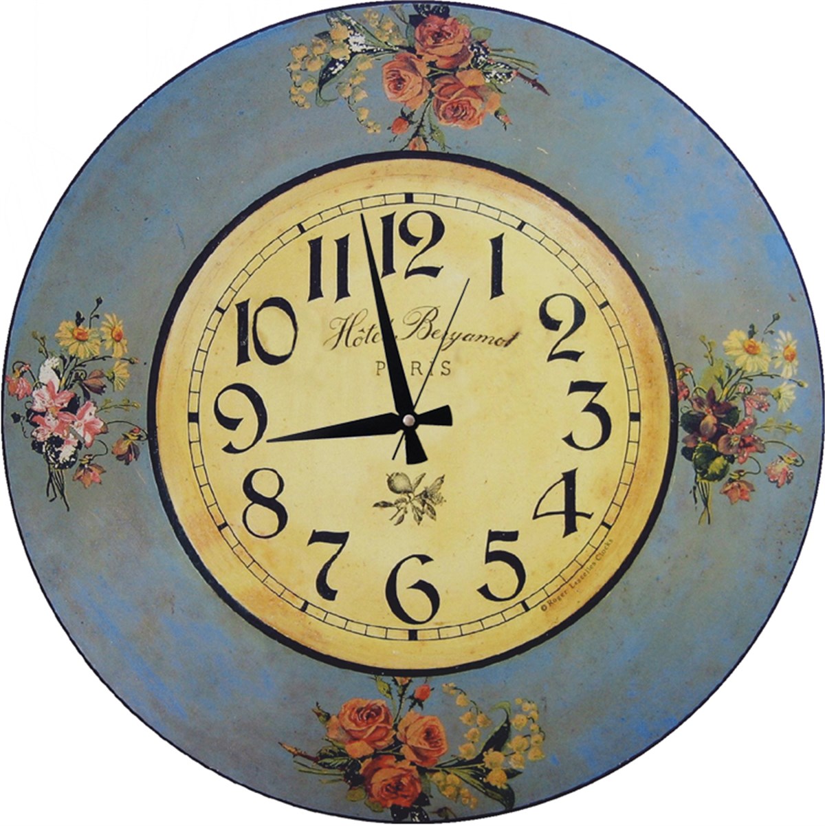 Ahşap Retro Duvar Saati 