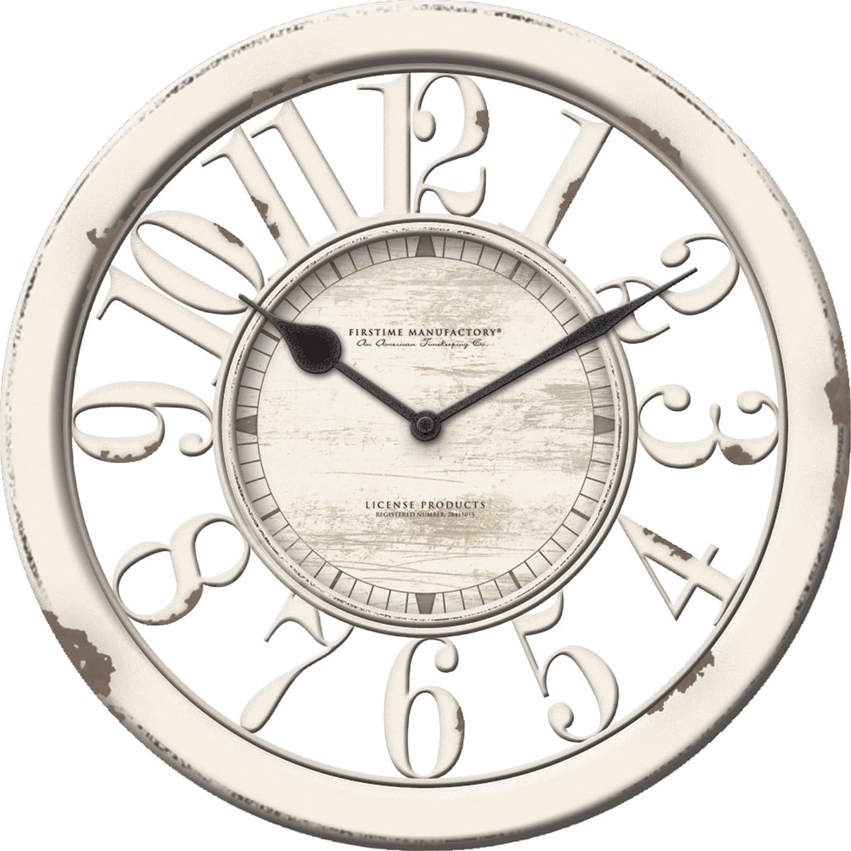 Ahşap Retro Duvar Saati 