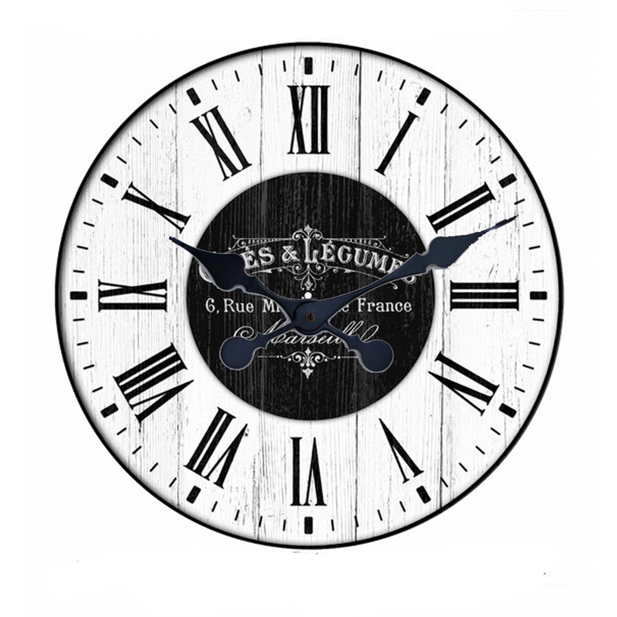 Ahşap Retro Duvar Saati 