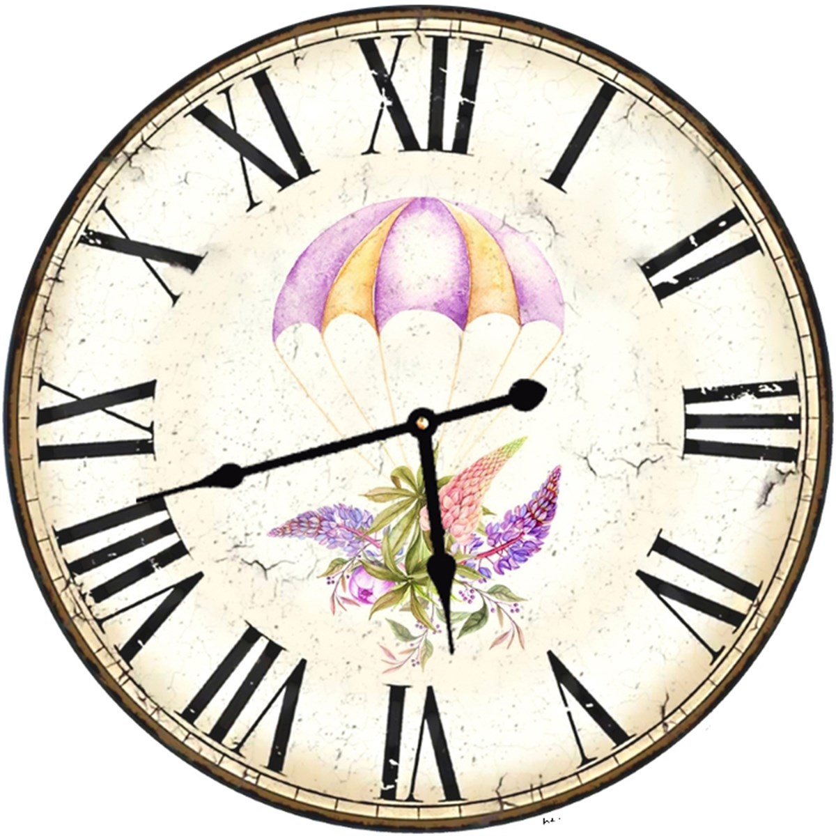 Ahşap Retro Duvar Saati 