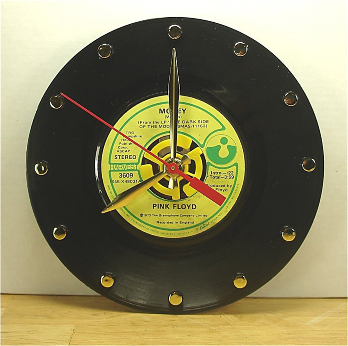 Ahşap Retro Duvar Saati 