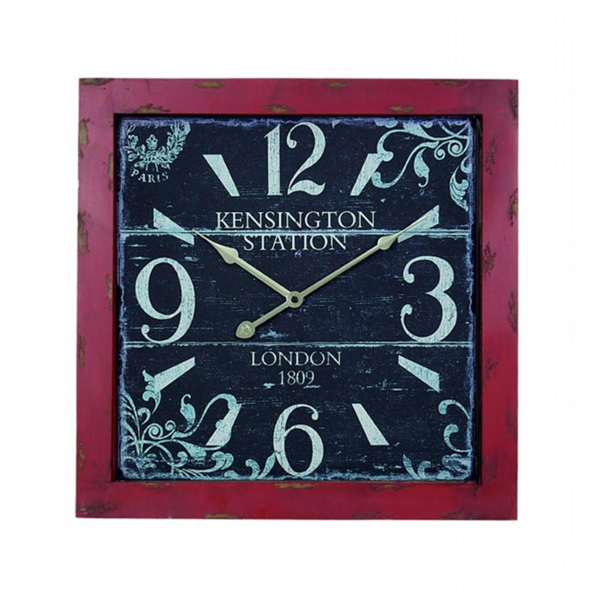 Ahşap Retro Duvar Saati 