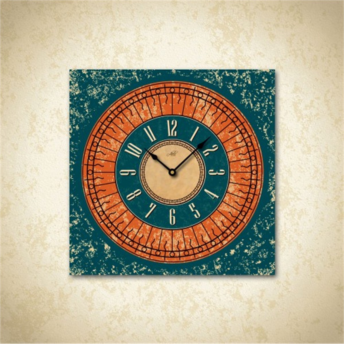 Ahşap Retro Duvar Saati 