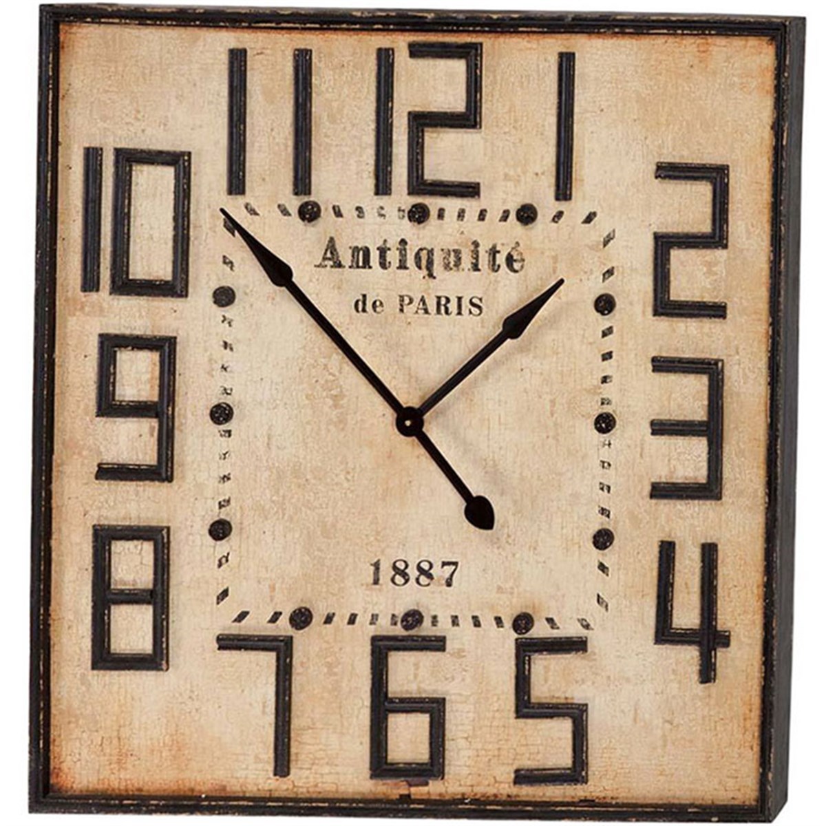 Ahşap Retro Duvar Saati 