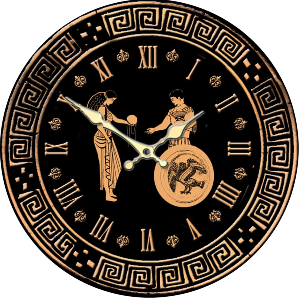 Ahşap Retro Duvar Saati 