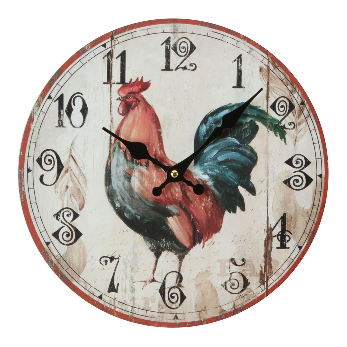 Ahşap Retro Duvar Saati 