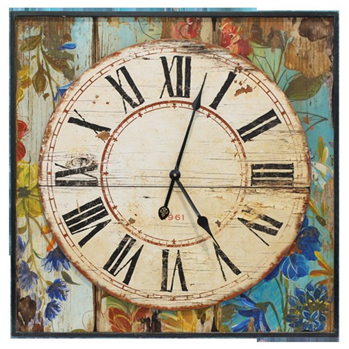 Ahşap Retro Duvar Saati 