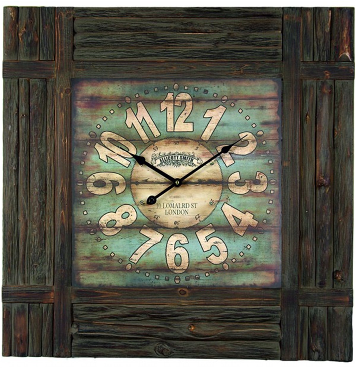 Ahşap Retro Duvar Saati 