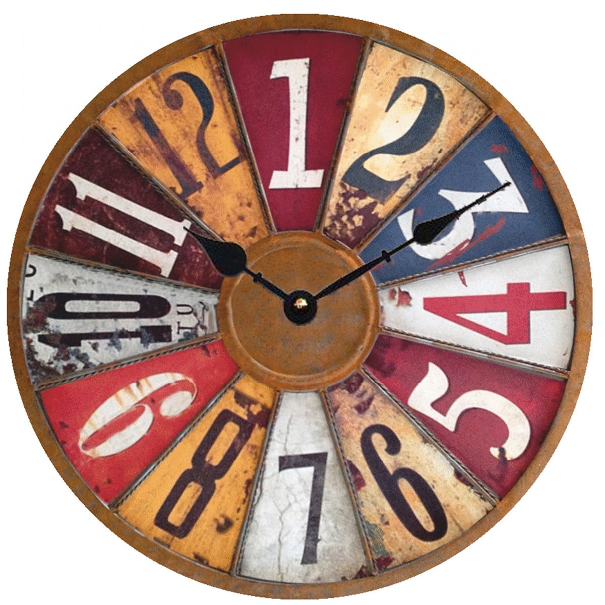Ahşap Retro Duvar Saati 