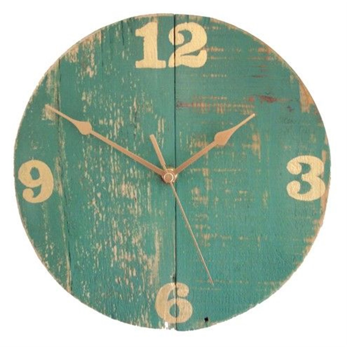 Ahşap Retro Duvar Saati 