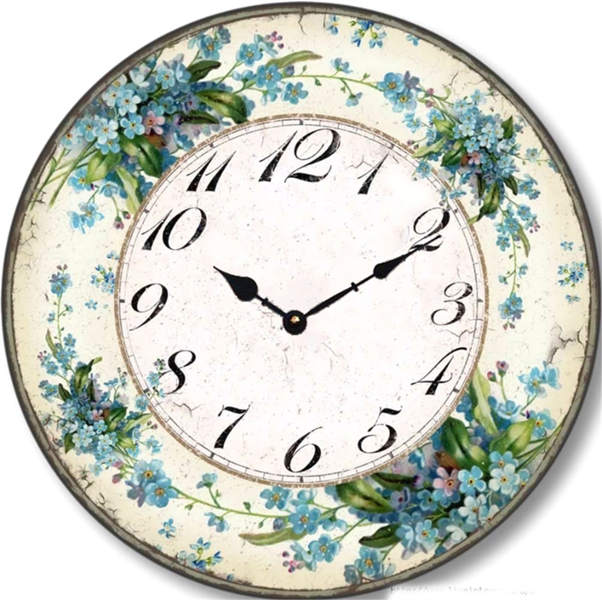 Ahşap Retro Duvar Saati 