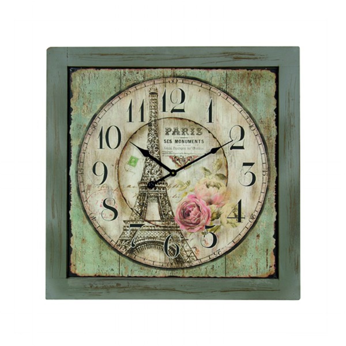 Ahşap Retro Duvar Saati 