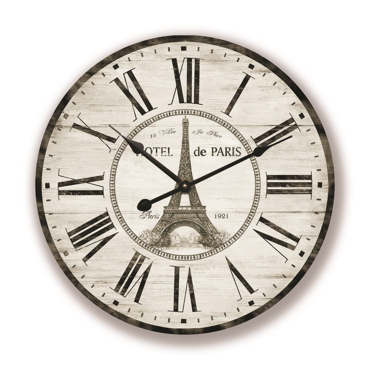 Ahşap Retro Duvar Saati 