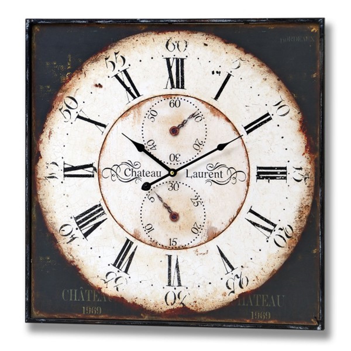 Ahşap Retro Duvar Saati 