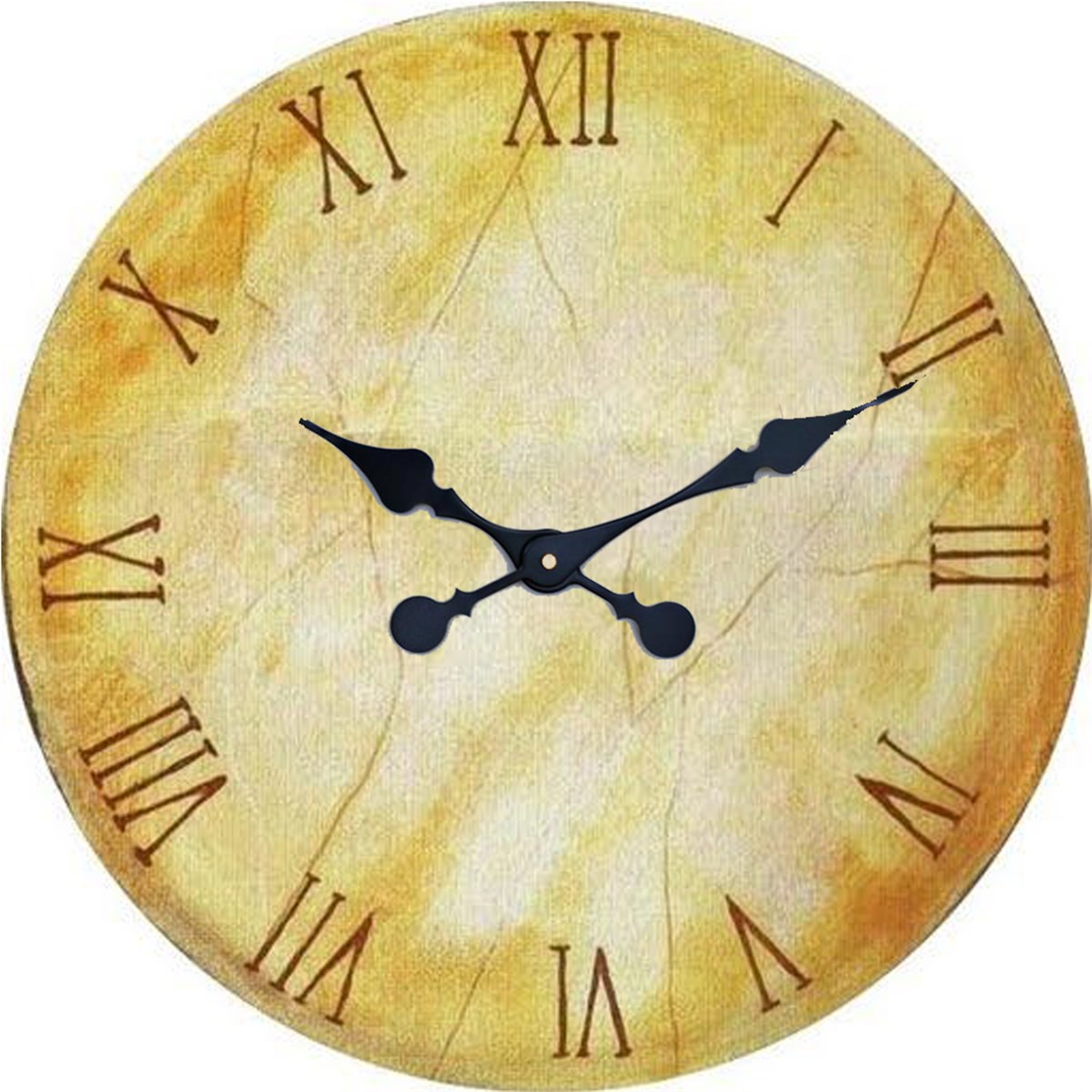 Ahşap Retro Duvar Saati 